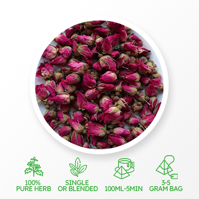 Rose Flower Herbal Cosmetic Tea
